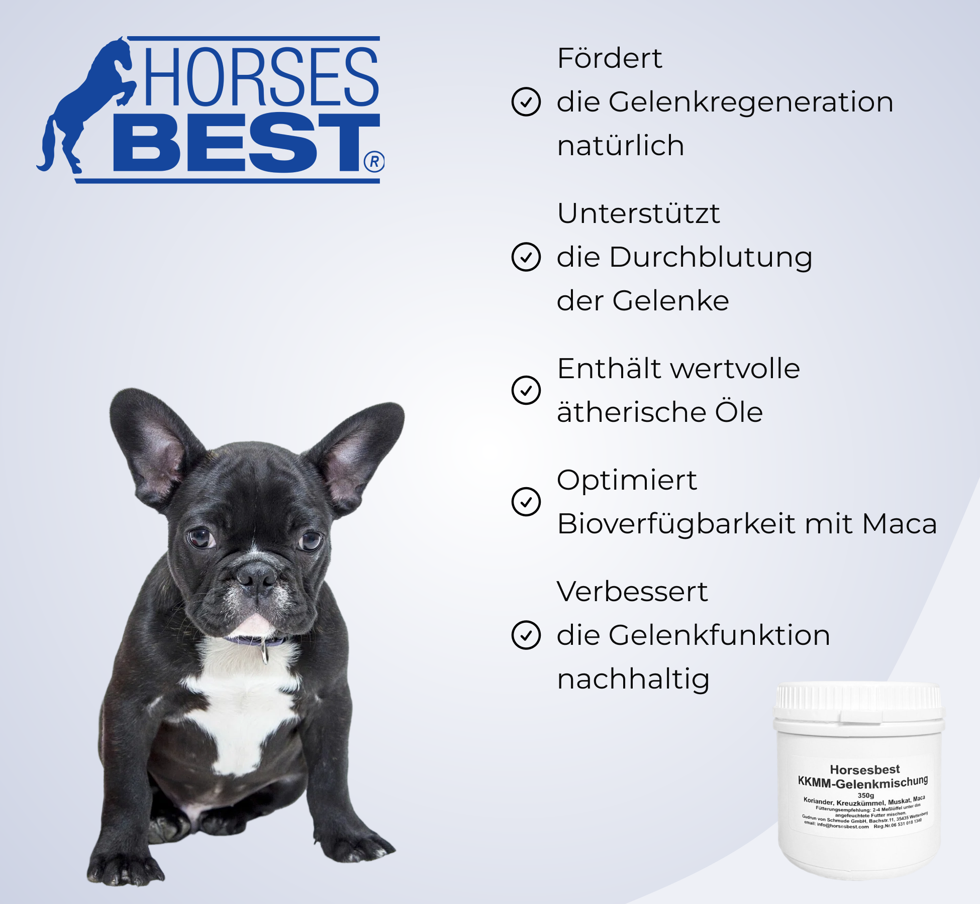 HORSESBEST® KKMM Gelenkmischung für Hunde