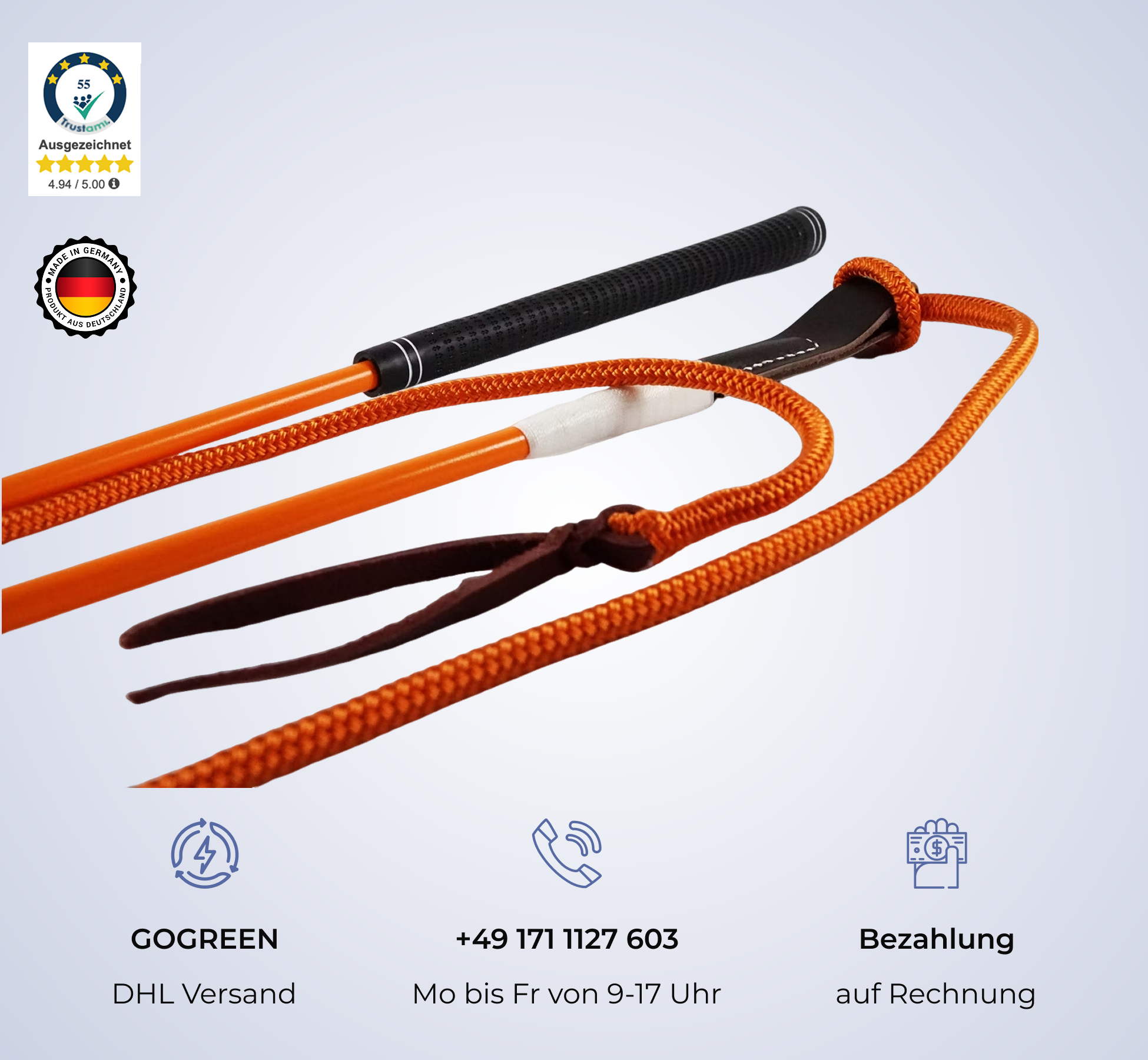 BROCKAMP SET Profi Horsemanship-Stick