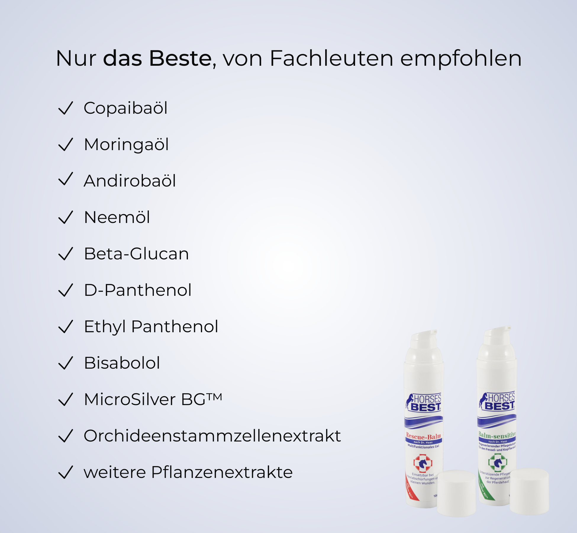 HORSESBEST® Balm-acut/sensitive Vorteils-Set