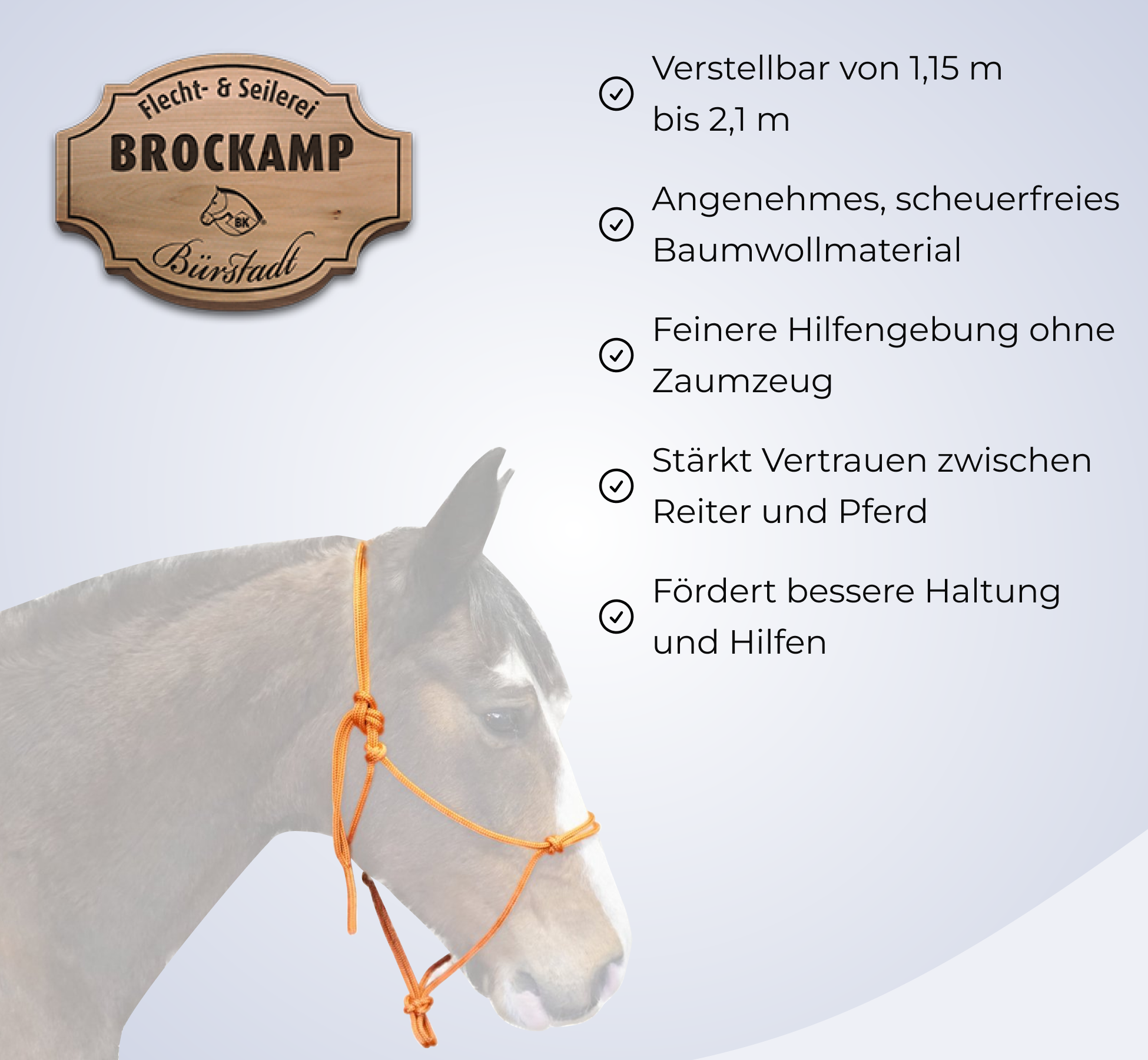 BROCKAMP Halsring für Pferde