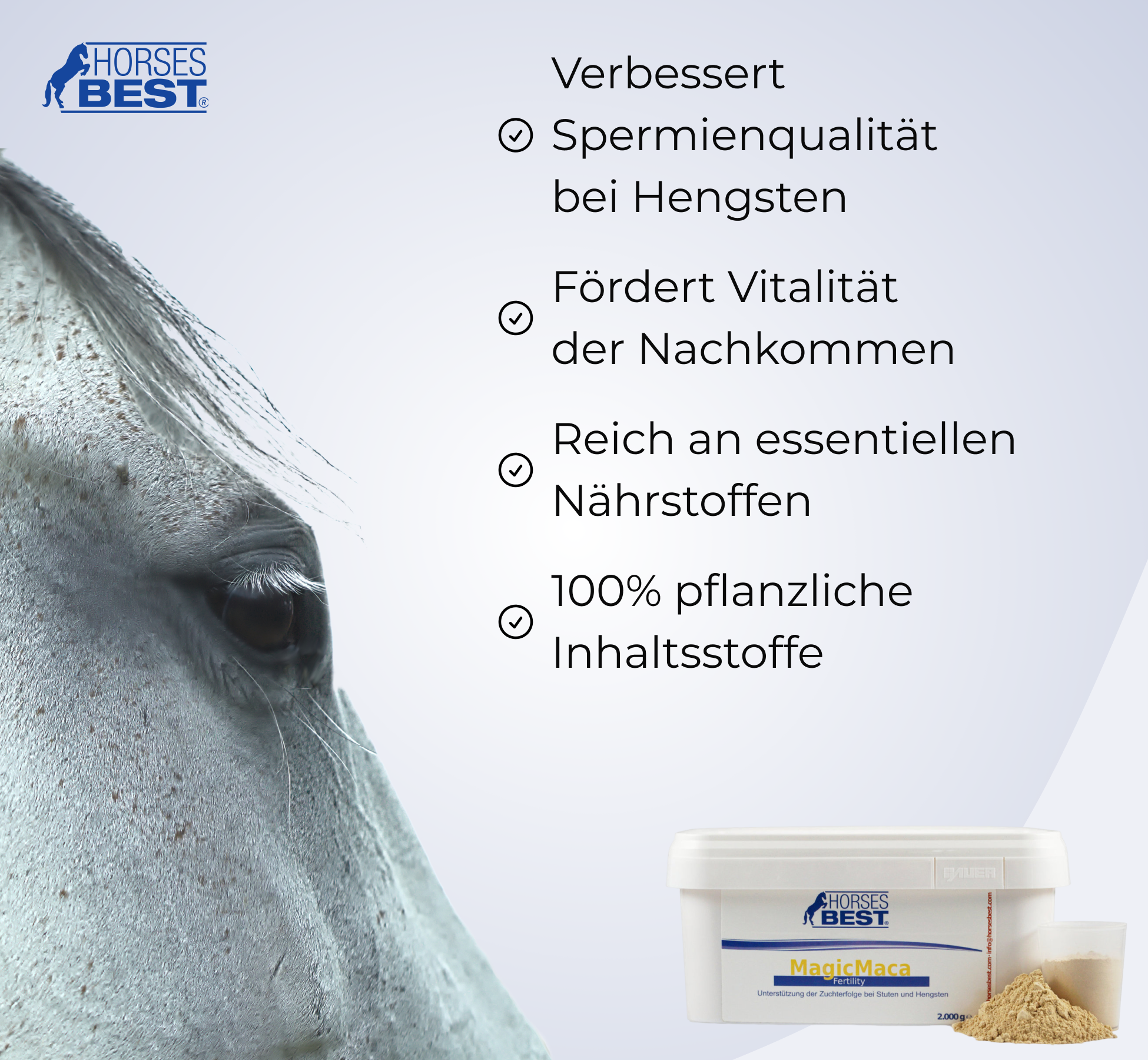 HORSESBEST® MagicMaca „FERTILITY M"