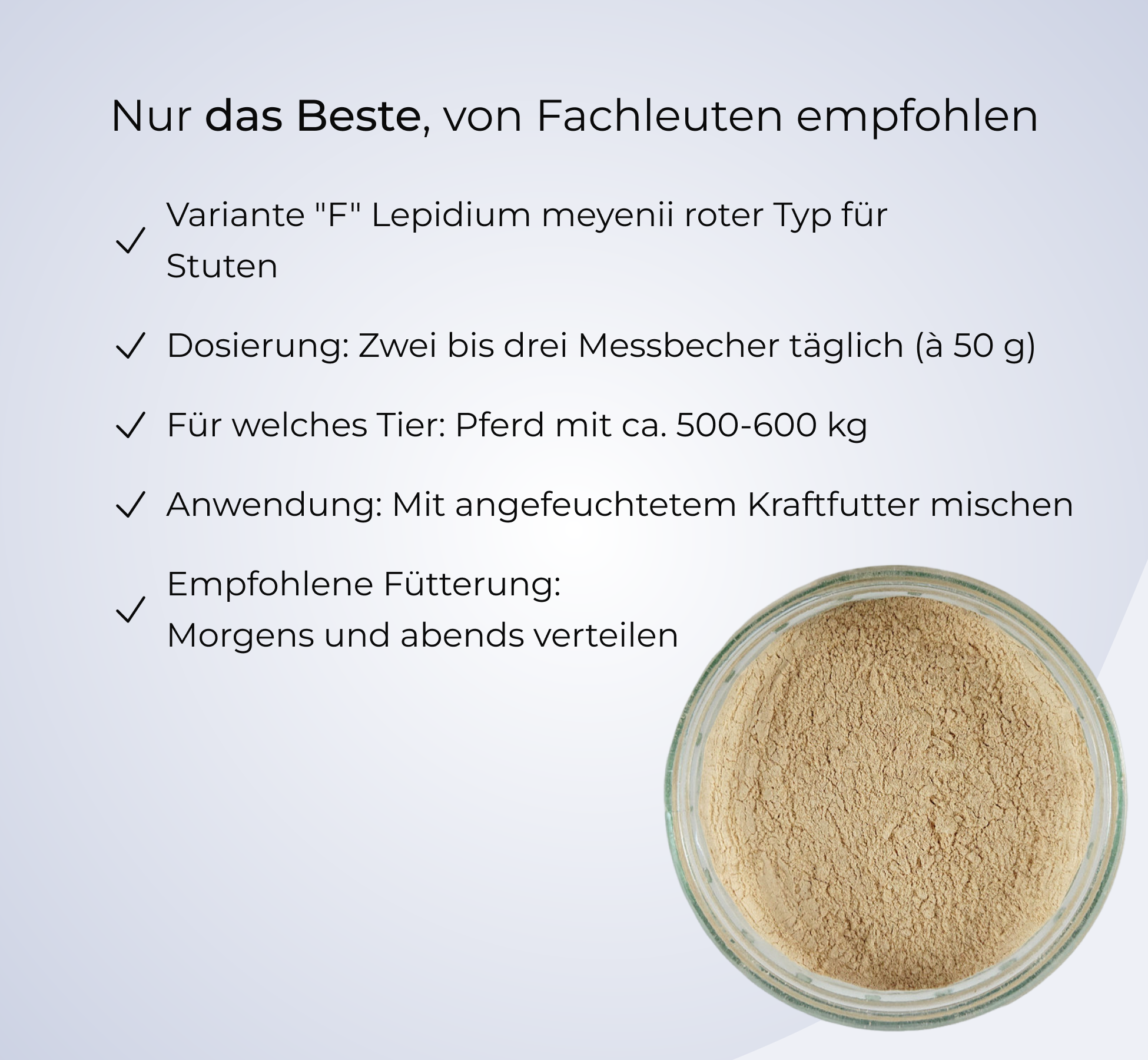 HORSESBEST® MagicMaca „FERTILITY F"