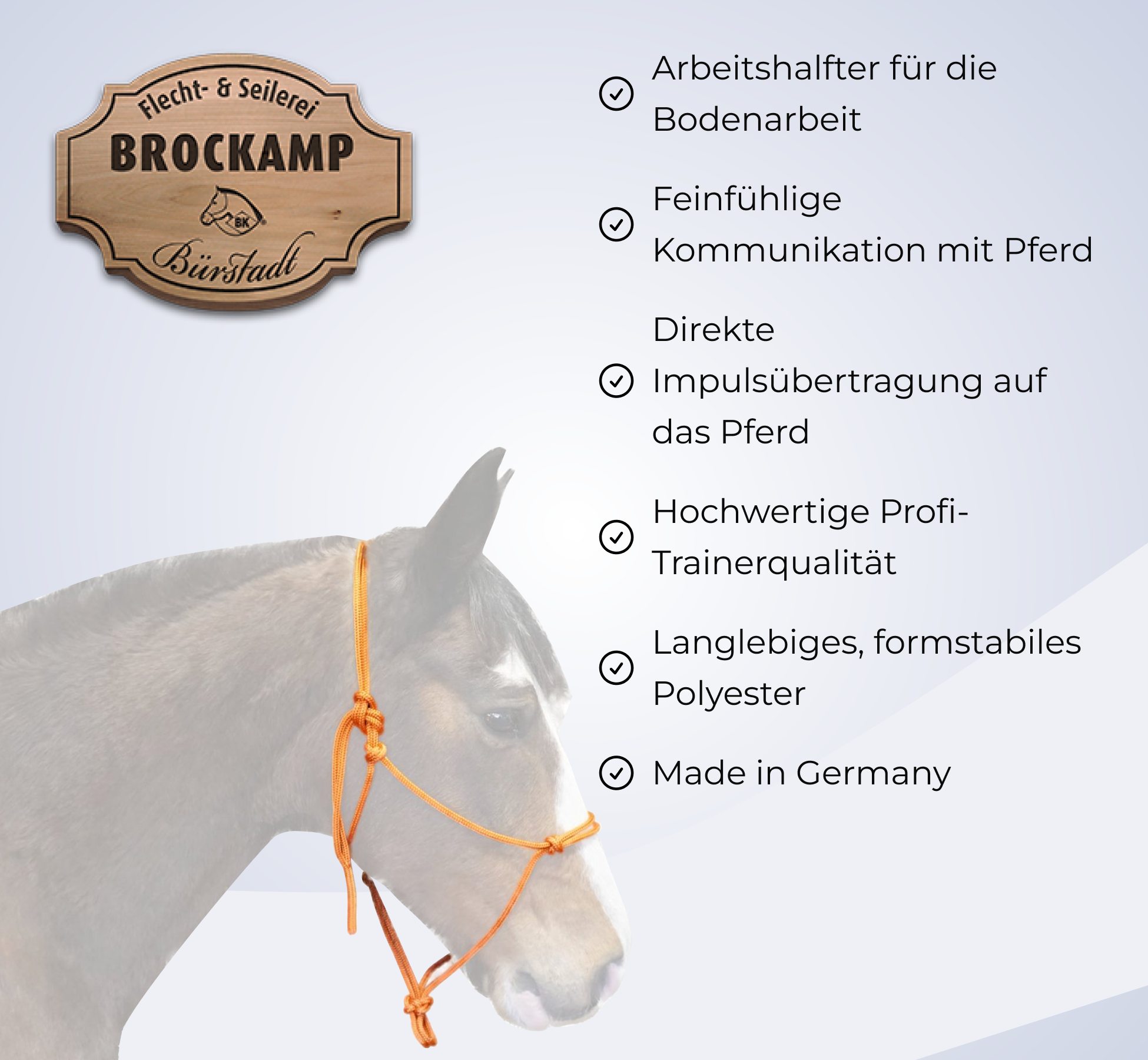 BROCKAMP Knotenhalfter