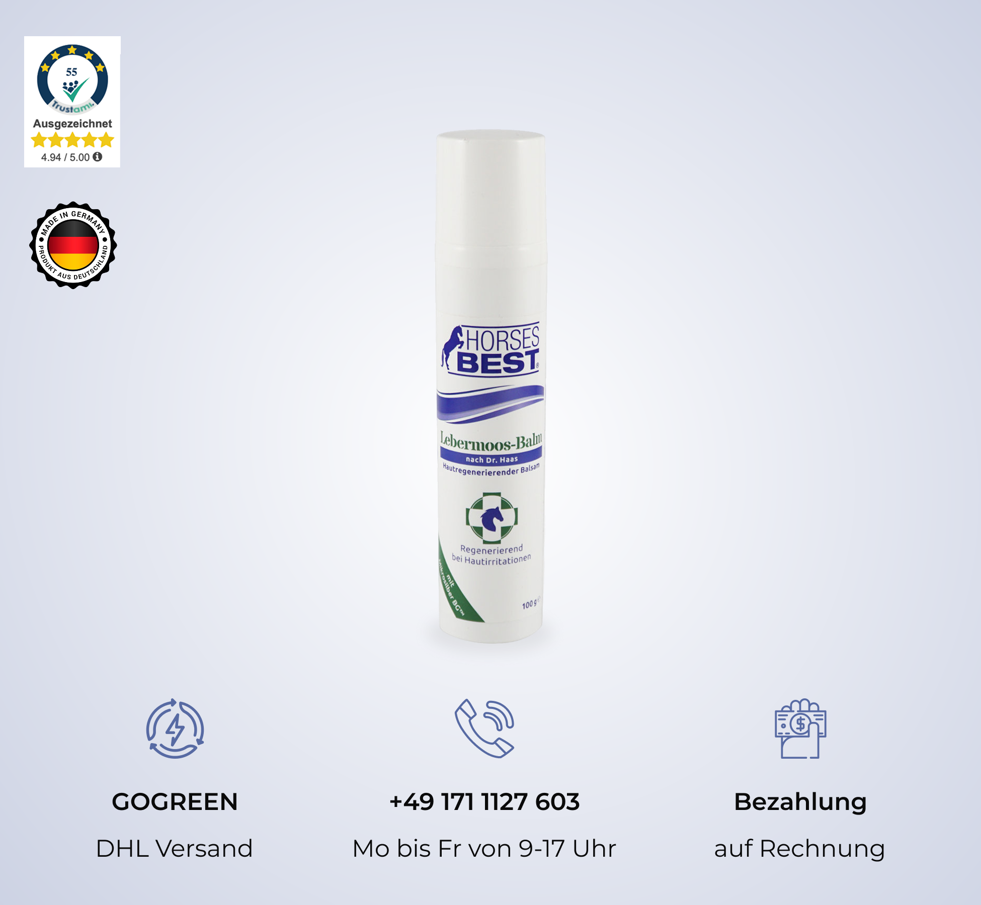 HORSESBEST® Lebermoos-Balm