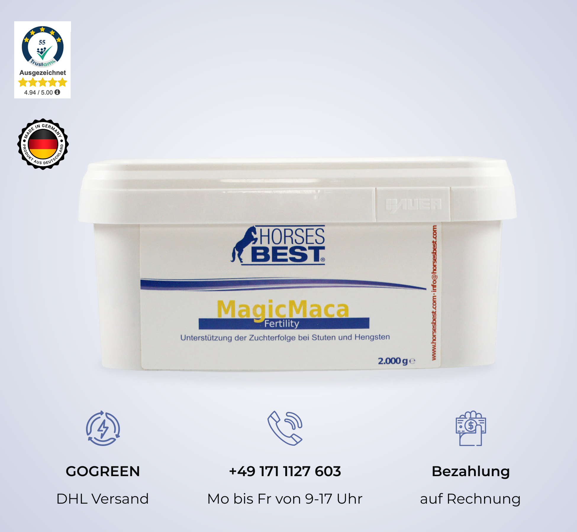 HORSESBEST® MagicMaca „FERTILITY F"