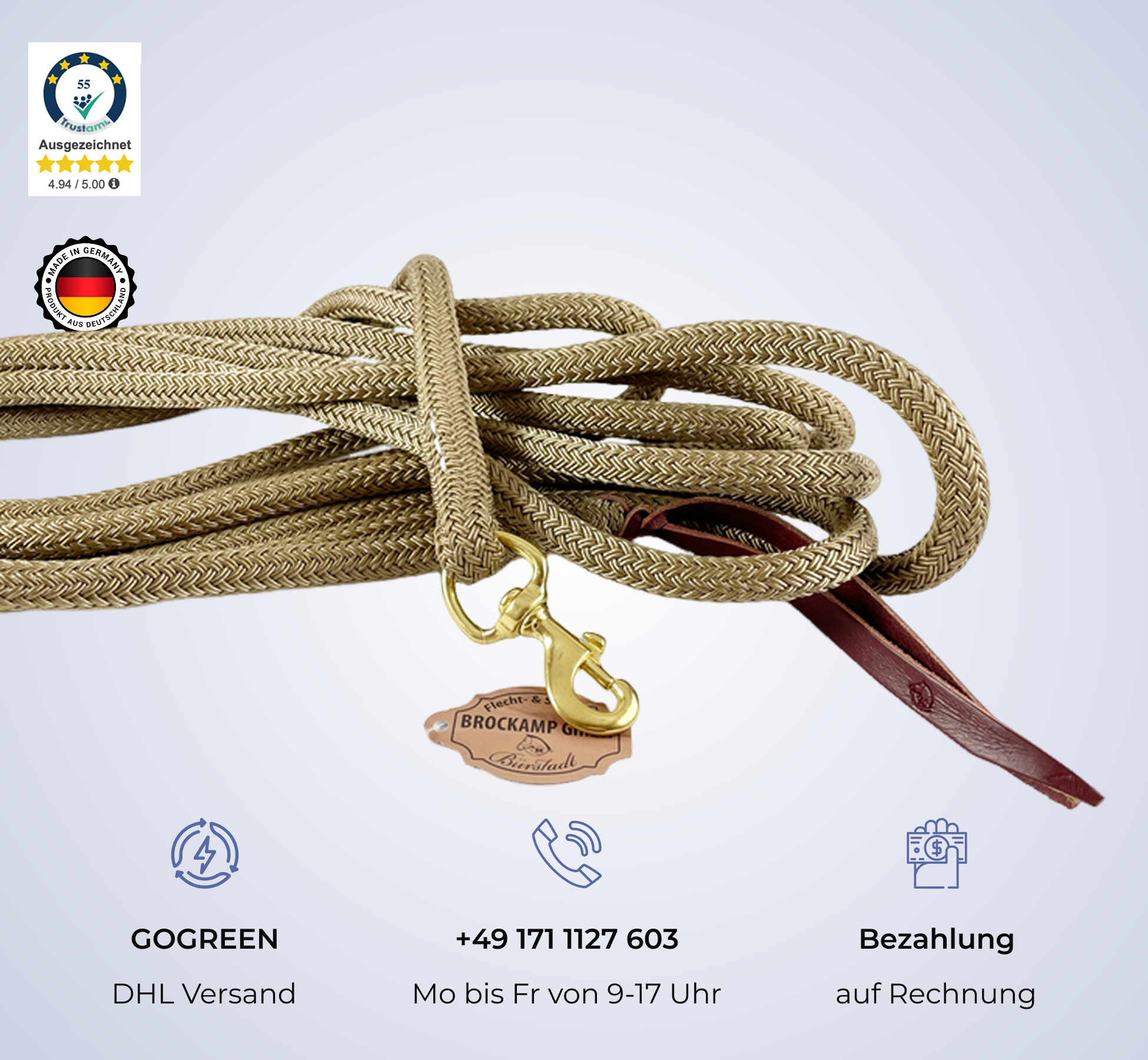 BROCKAMP Führseil 7m