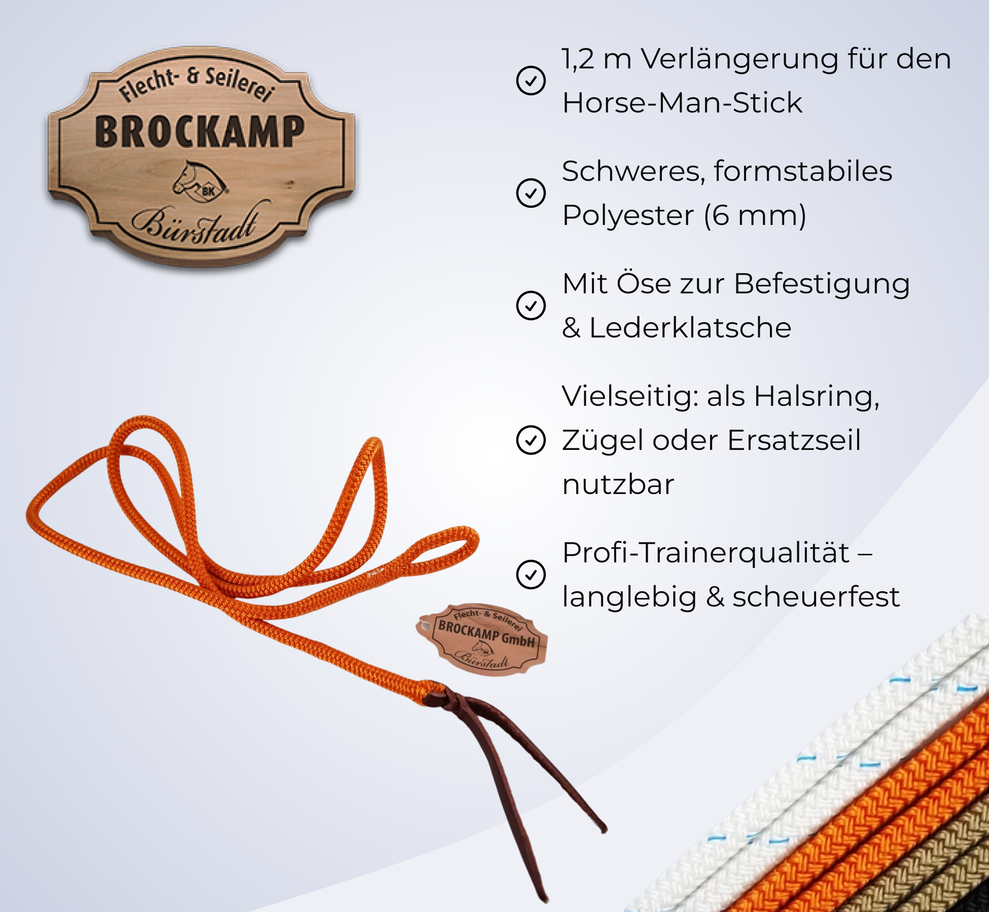 BROCKAMP Horse-Man-String